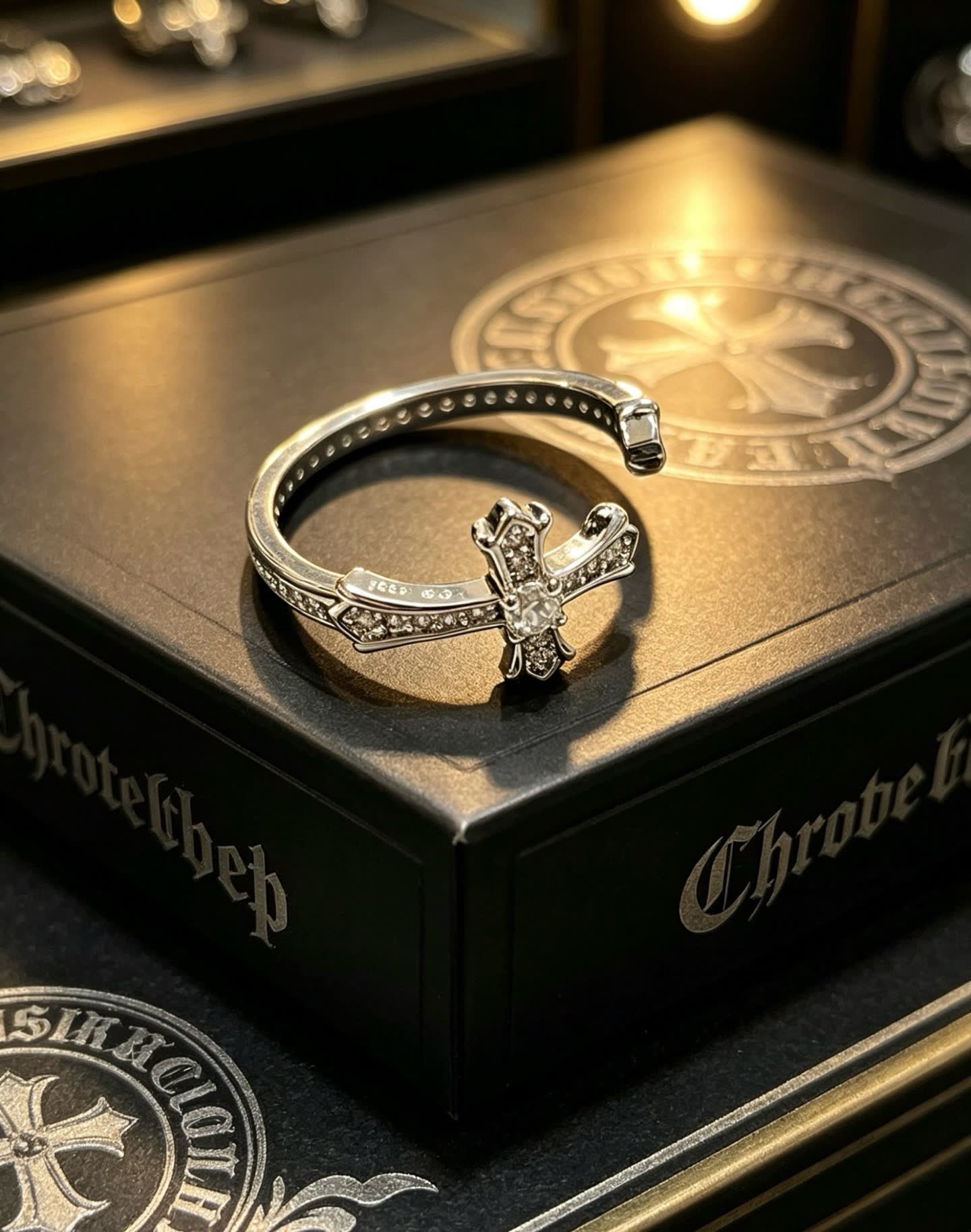 Chrome Hearts Butterfly Ring